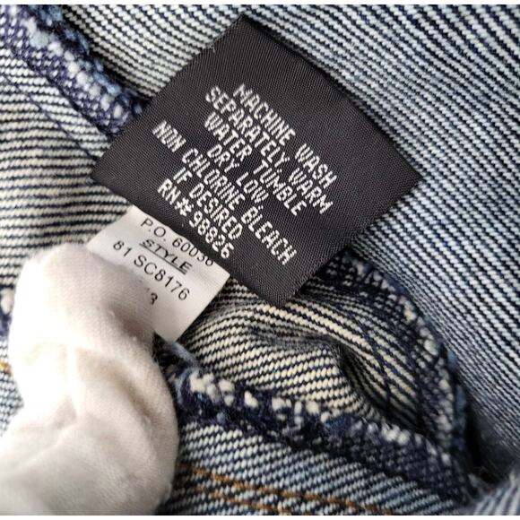 Fubu Blue Women’s Denim Vest. 
Size: Medium - Picture 5 of 7